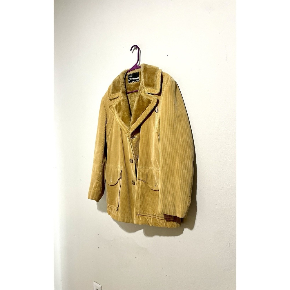 Vintage Montgomery Ward Crafted Barn Jacket Corduroy Collared Work Trucker‎ 40 - Picture 2 of 6